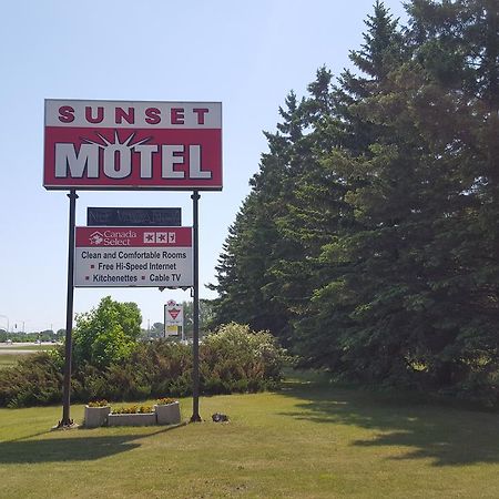 Sunset Motel Portage la Prairie Exteriör bild