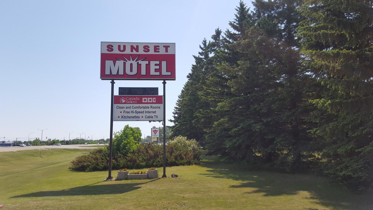 Sunset Motel Portage la Prairie Exteriör bild
